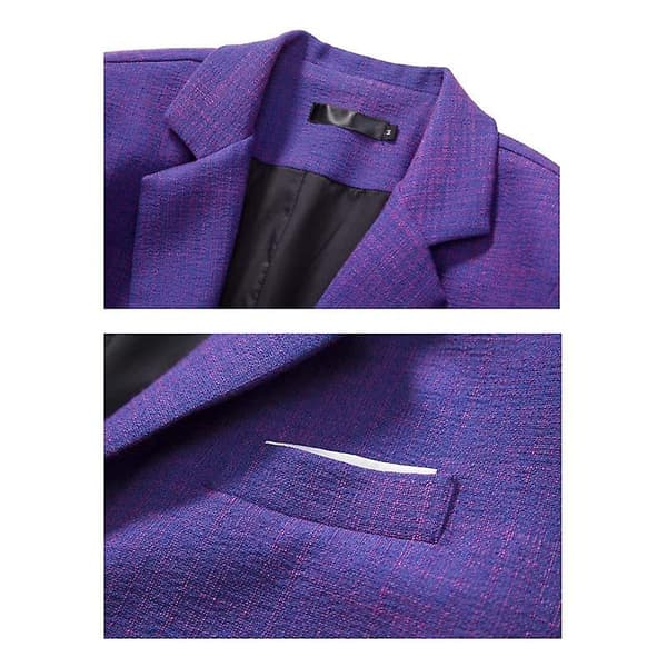 Herrblazer, casual, kostymjackor, slim fit, en knapp L