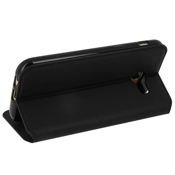 Slim Case, Classic Edition stativfodral med kortfack för Galaxy A5 2017 - Svart