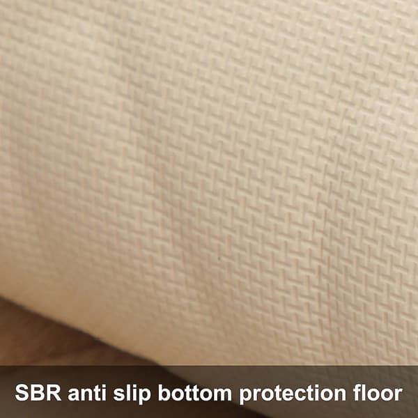 Broderte Gulvmatter, Absorberende Dørmatter til Bad, Sklisikre Badematter, Dørmatter i Memory Foam, Tepper til Soverom