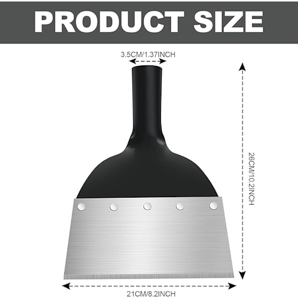 Multifunktionell rengöringsspade, multifunktionell utomhus trädgård rengöringsspade, multifunktionell trädgårdsrengöring spade