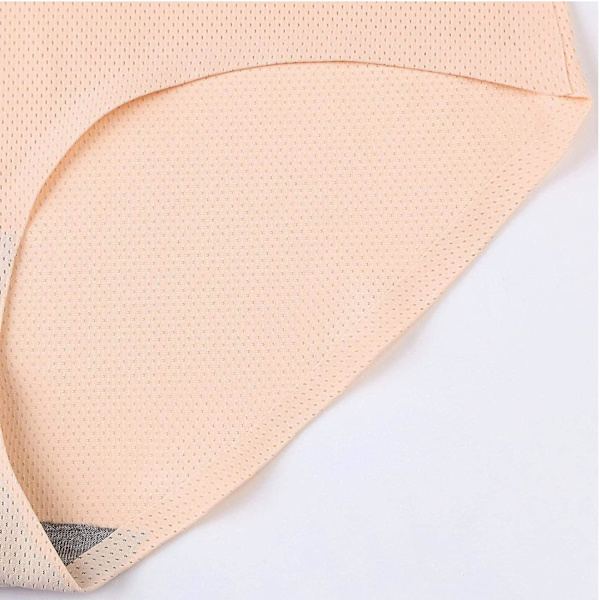 Naisten muodikkaat pikkuhousut, seksikkäät alusvaatteet leopardikuvioiset yksiväriset jääsilkki saumattomat pikkuhousut Style 2 XL
