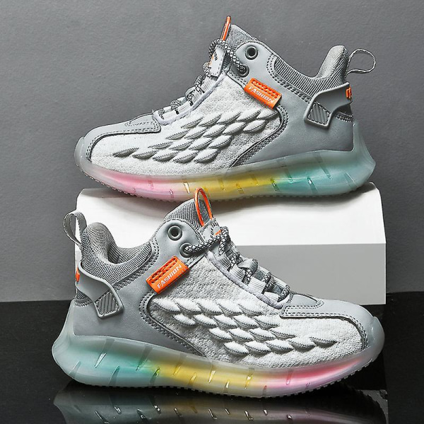 Børnesneakers Skridsikre Letvægts Sports Løbesko Fr18501 White EU 33