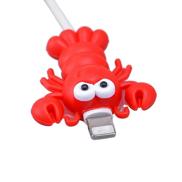 USB Datakabel Beskytter Data Lader Linje Beskyttende Hylse for 11 12 Ladybug