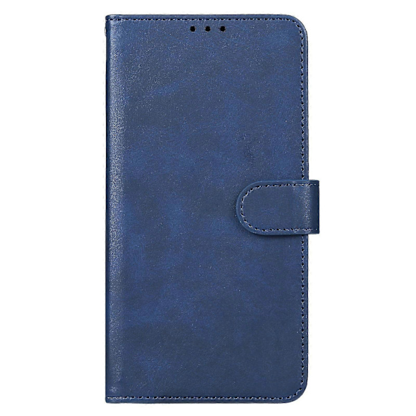 Læder Telefon Cover Til Doogee S41 / S41 Pro Blue