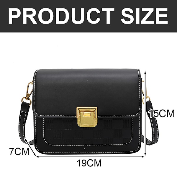 Joker Fashion Olalla roikkuva punainen kirjekuori Mini Pu -käsilaukku Uusi niche-design ämpärilaukku black