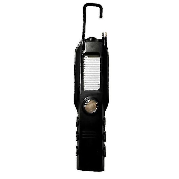 USB-laddningsbar LED-ficklampa arbetslampa LED-lampor   Stöd stativ svängbar krok för camping verkstad bilreparation Usb rechargeable Orange