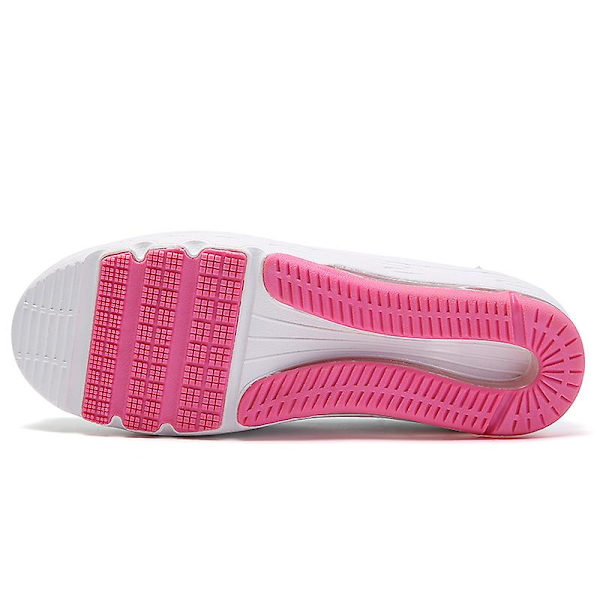 Dam Casual Skor Läder Luftkudde Skor Luft Skor Ns9988 Red EU 34