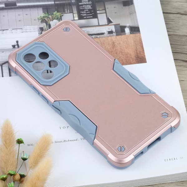 Skridsikkert Armor-telefoncover til Samsung Galaxy A53 Rose Gold