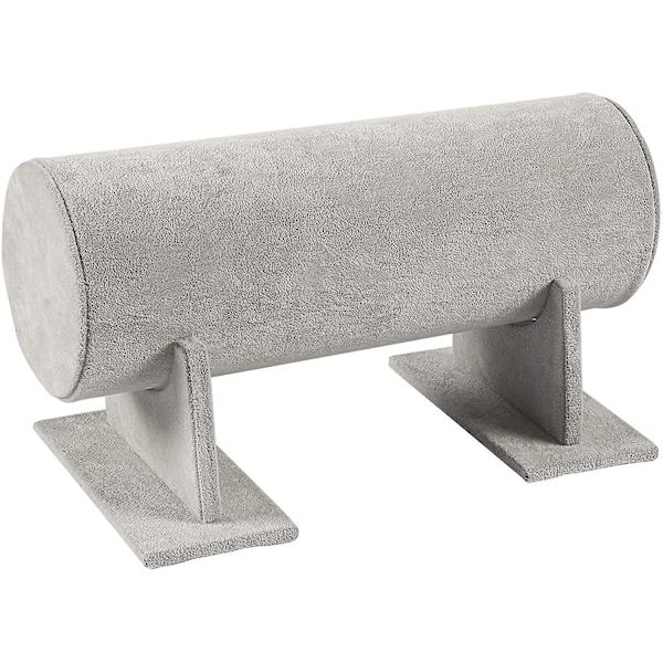 Smykkeudstillingsstand - Hårbøjleholder - Smykkevitrine & Organizer til hårbøjler, hovedbeklædning, dekorative kæder, grå 40 x 16,5 x 17,2 cm