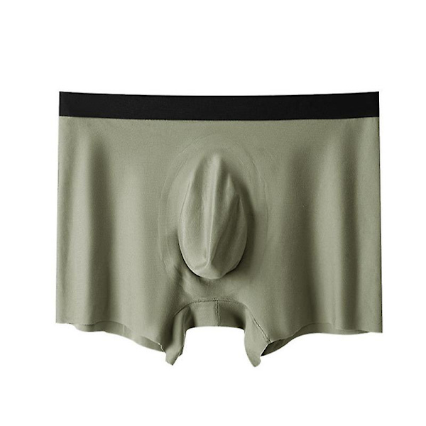 Herrunderkläder Boxer Briefs, Bomullskomfort Mjuka Boxer Briefs För Män, Fukttransporterande Andningsbara green 3XL