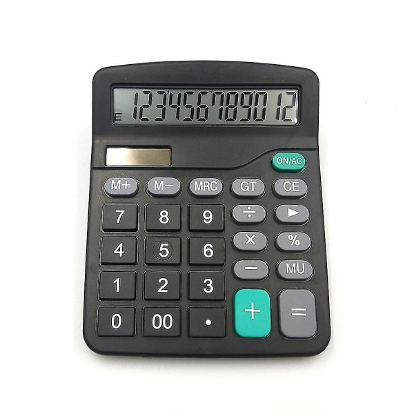 Miniräknare, Standardfunktion Desktop Miniräknare, Svart