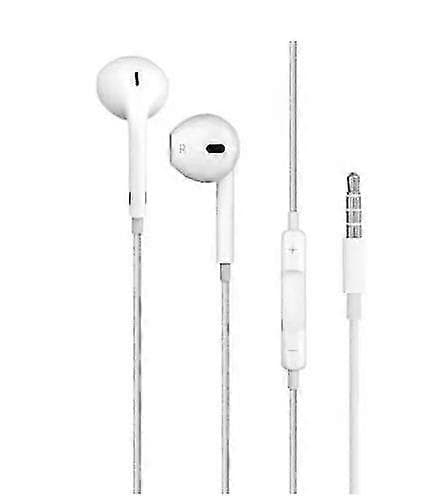Hörlurar Headset, iPhone med Volymkontroll, 3.5mm, Bra Kvalitet