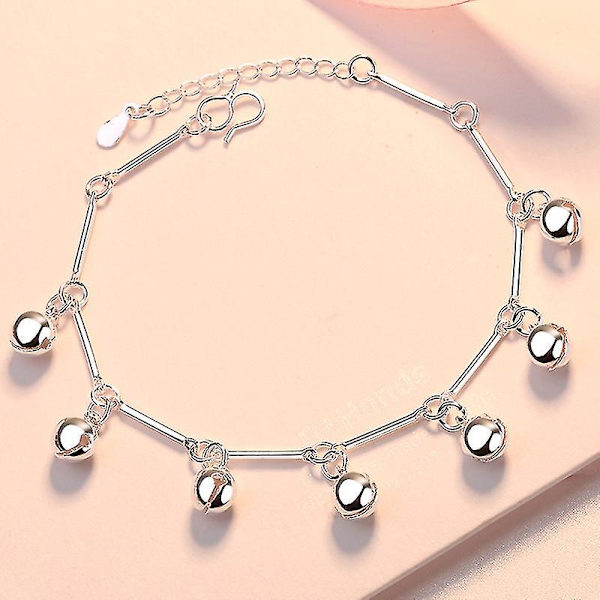 Silver Plating Armband Justerbar Storlek Charm Mode Alla Hjärtans Dag Smycken Present Till Kvinnor D