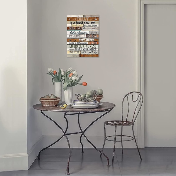 Inspirerende Veggkunst For Kontor Motiverende Plakat Sitater Kontor Veggdekor Lerretstrykk Innrammet Bilde Positive Bekreftelser Veggdekor For Livin