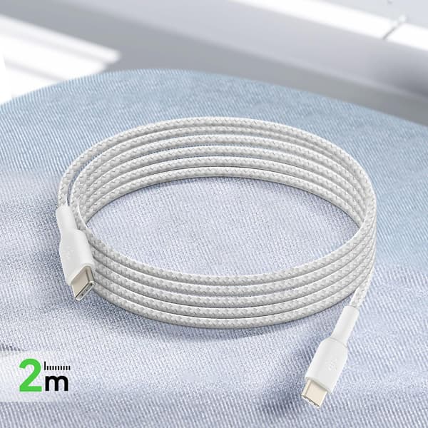 USB-C-kaapeli Power Delivery 60W, 2 kpl