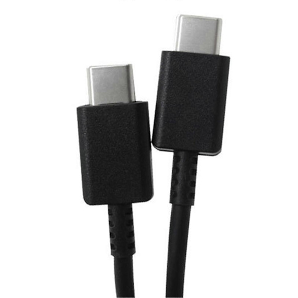 Typ C till Typ C Kabel PD Snabbladdning Flexibel Typ C Datakabel för Android för Note 10 Telefon 1m