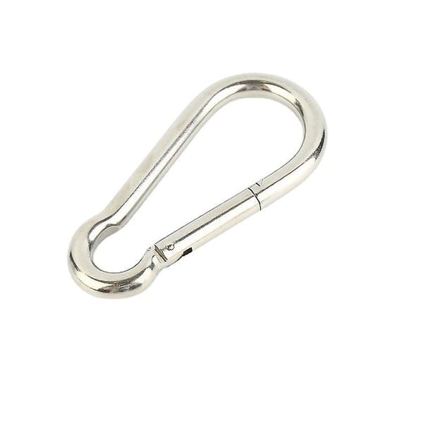 6-pack aluminiumlåsande D-ring karbinhake för camping, resor, fiske och backpacking