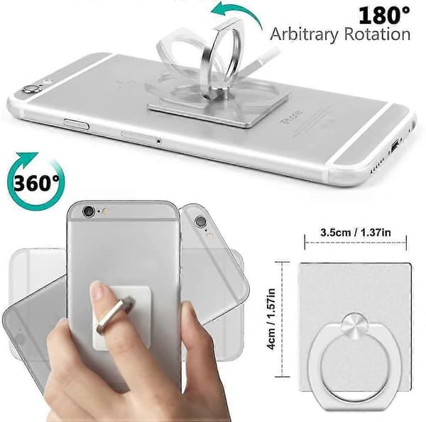 Universal Smartphone Ring Grip Mobiltelefonholder Stativ C