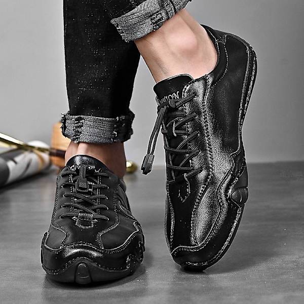 Herresko Mode Beaniesko Skridsikre Fritidssko Fr22168 Black EU 43