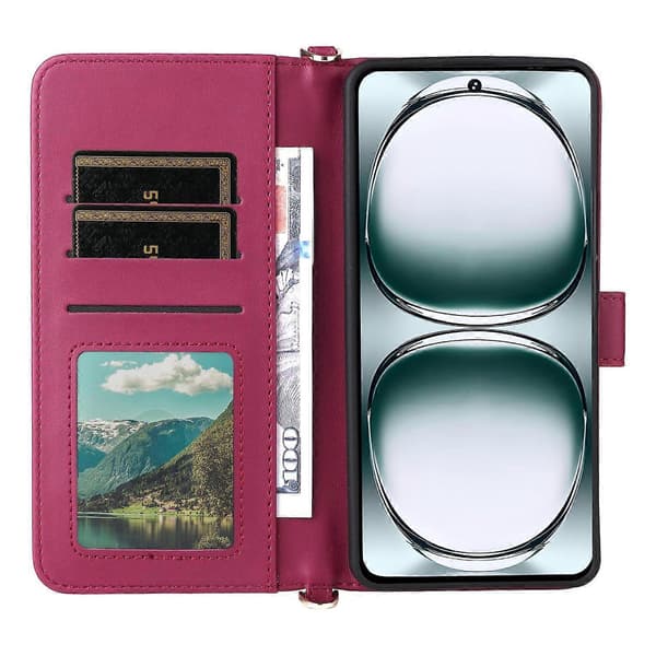 Læder Telefon Cover Til Umidigi Note 100 4G / 5G / Note 100A Red gold For Umidigi Note 100 4G / 5G /
