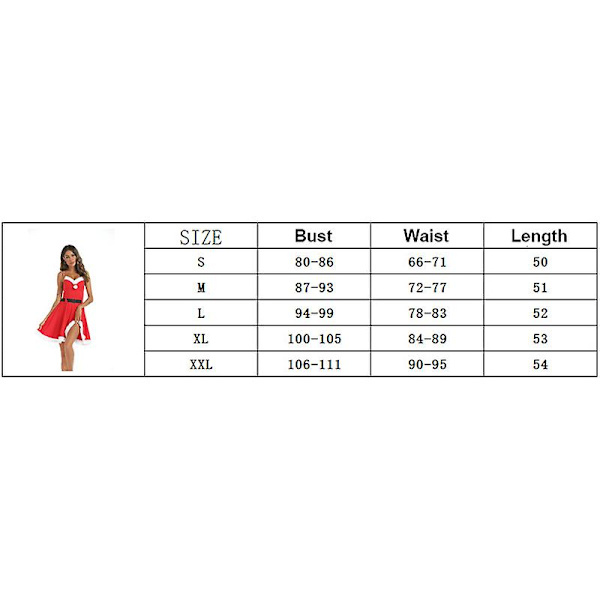 Kvinnors julklänning axelbandslös fest bodycon miniklänning L
