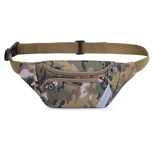Juoksu Puhelin Tasku Ulkoilu Urheilu Nylon Pyöräily Tiukka Camouflage Tasku green