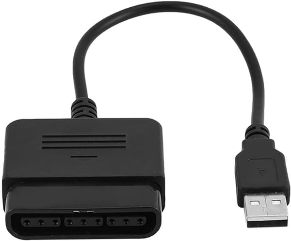 USB-konverter kompatibel med Sony Playstation1/2 Controller PS1 PS2 til PS3 PC