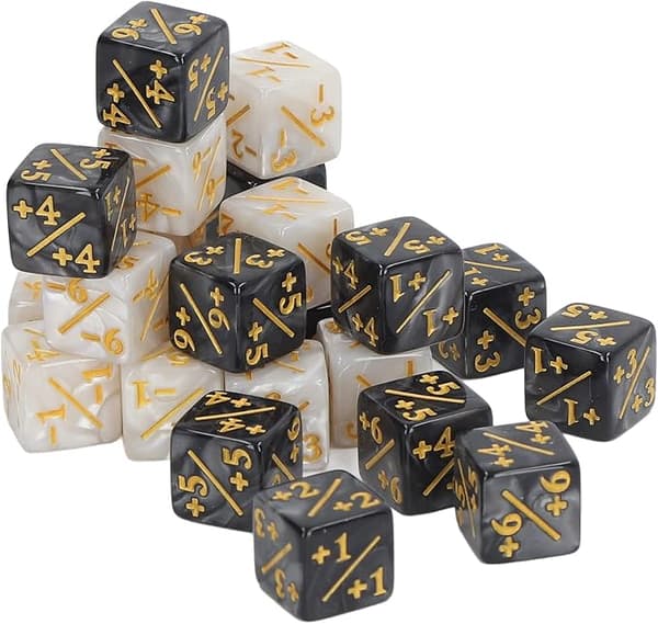 Nopanlaskurit, 24 kappaletta D6-noppakuutio