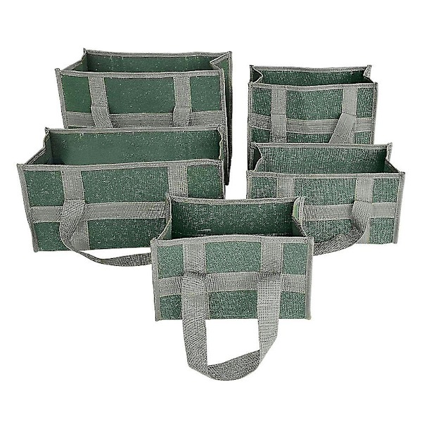 Elektriker Værktøjstaske Vedligeholdelsesværktøj Opbevaringstaske Slidstærk Stor Kapacitet 43X21X21CM Army Green Kit-Handbag 084 5