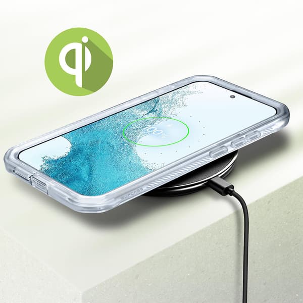 Galaxy S22 Ultra Deksel Stativ Supcase Unicorn Beetle Pro Transparent Transparent