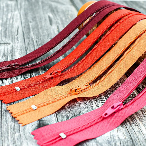 20 stk. nylon spiral lynlåse sy lynlåse til skræddersyning i 20 assorterede farver farverige håndværk bulk lynlås forsyninger blandet farve usynlige lynlåse Fo