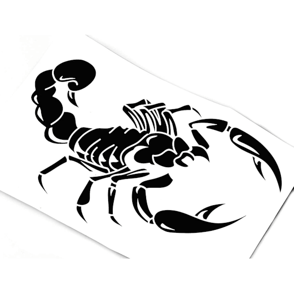 Bil Klistremerker Vinyl Dekal Klistremerker For 3d Skorpion Mønster Kul Bil Dekal Paste Dekorasjon