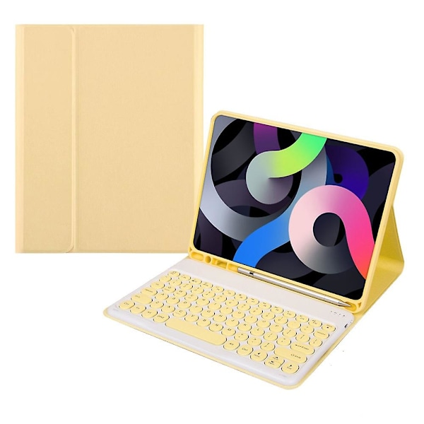 Bluetooth-tangentbordfodral för iPad Pro/pro11/air/air2/air3/air4/mini6/10.9\"/10.2\"/10.5\"/8.3\"/9.7\" Yellow Ipad10.5Inch