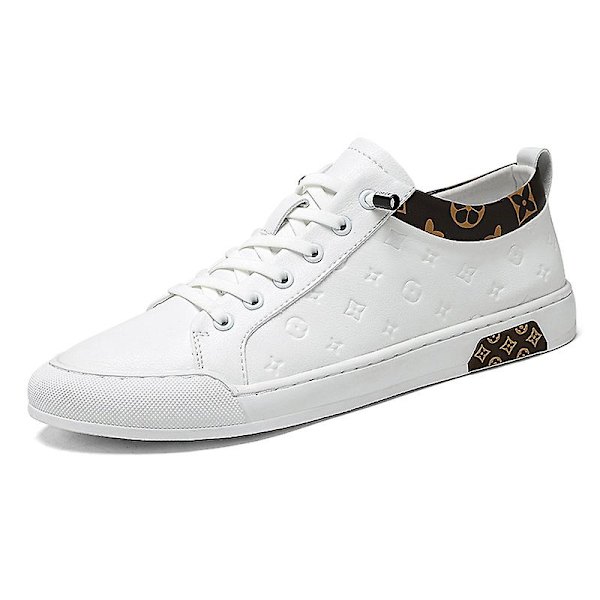 Herr Casual Skor Högkvalitativa Sneakers Frk8801 White EU 44