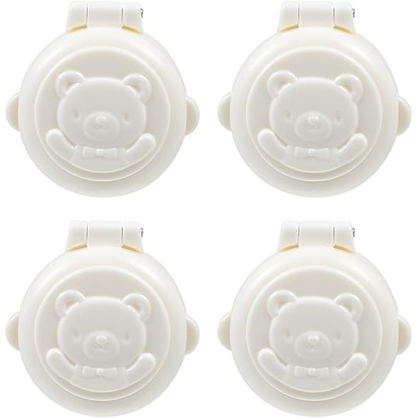 4 stykker stekepanne knapp beskyttelse for baby gasskomfyr knotter barnesikring beskyttelse for vaskemaskin oppvaskmaskin