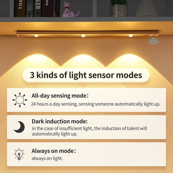 Under Cabinet Lights Led Rörelsesensor Ljus  (15.74in/40cm)