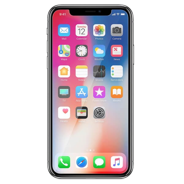Skärmskydd i härdat glas för Apple iPhone X, 9H hårdhet, splitterfritt