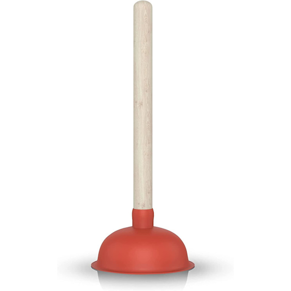 Avloppsrensare Kolv - 140 Mm - Sugkolv Piprensare - För Handfat, Toaletter, Kök, Duschar, Toaletter