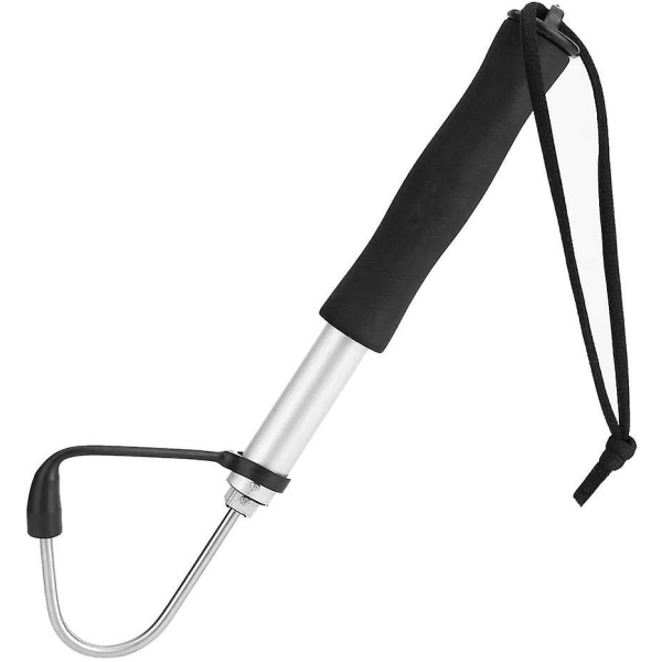 Fiske Gaff Hook, Rostfritt Stål Retractable Fiske Gaff Sharp Hook Fiske Utrustning Hook Tackle Med Mjukt Handtag För Saltvatten Fiske/Båtfiske/ka