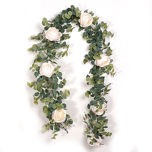 Kunstig Blomst Bryllup Kunstig Rosekrans