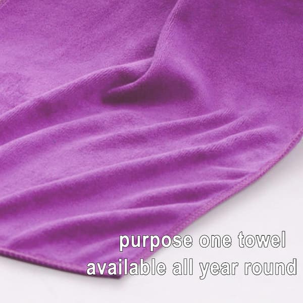 4-pak Badehåndklæder - Ekstra absorberende - mikrofiber - 70*140cm (neutrale) Combination 1