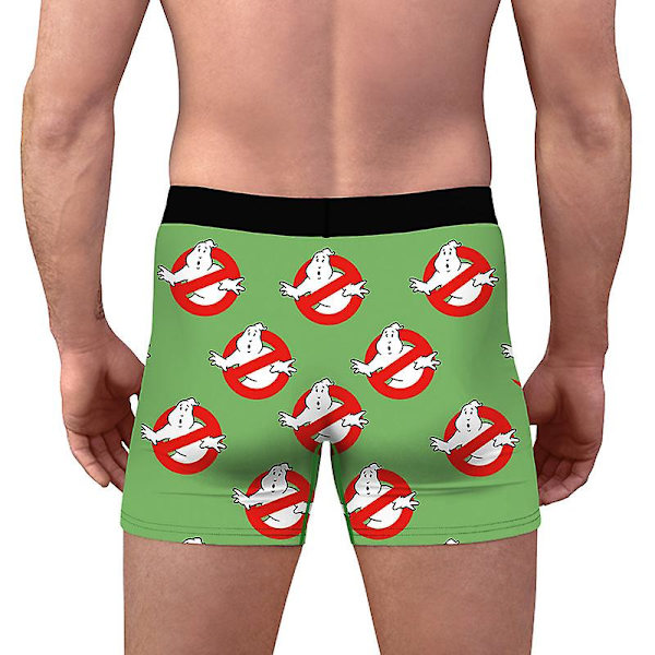 Digitaalipainettu seksikäs miesten alusvaate, slim fit, joustava, muotoileva bokseri, mukava ja hengittävä style 2 M