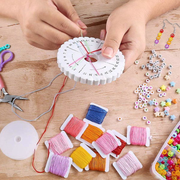 4655 st set tillbehör DIY-prydnader Barnens tidiga utbildning alfabet pärlmaterial Hemmagjorda prydnader pärlade