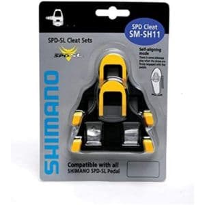 SHIMANO SM-SH11 SPD Plattensatz (gul/sort)
