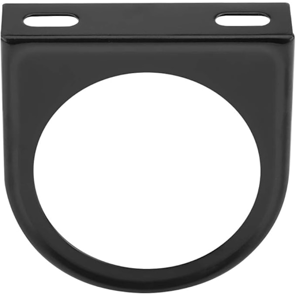 52mm 2-tuumainen universaali yhden reiän mittari pilarikiinnike pidike musta