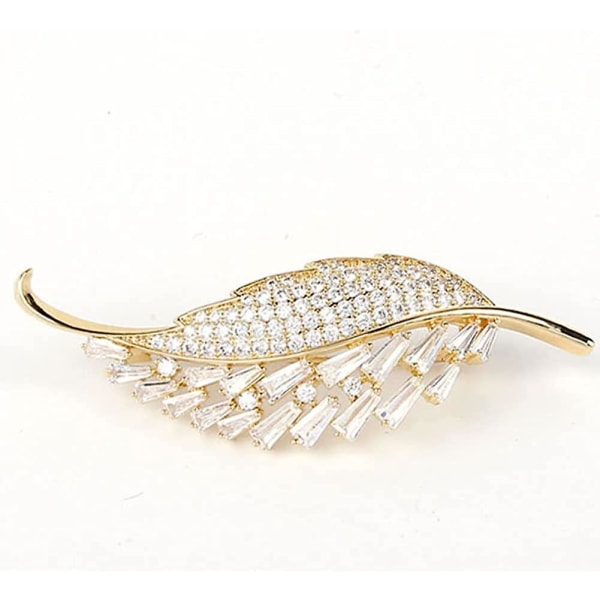 Elegant Leaf Corsage Broscher Smycken För Kvinnor Mode Pearl Costume Broscher Och Pins
