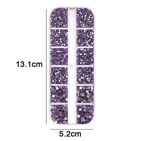 Krystaller Flatback Rhinestones til Negle Telefon Dekorationer Håndværk DIY style 7