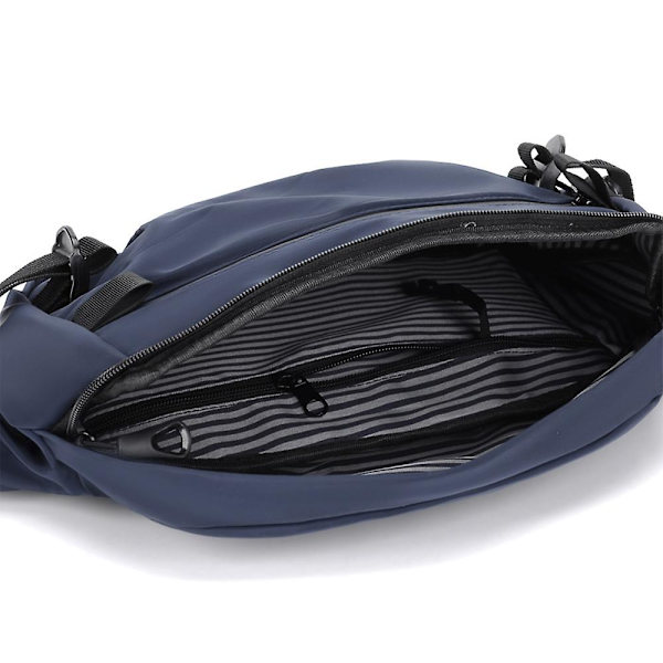 Fanny Pack för män och kvinnor i plusstorlek, midjeväska, gym, utomhus, modebälte, midjeväska blue