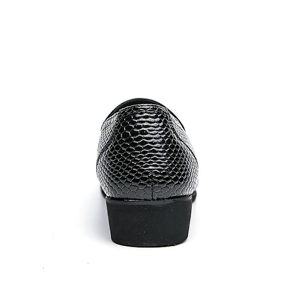 Herr Casual Skor Läder Skor Omslag Fot Skor Fr3522 Black EU 41