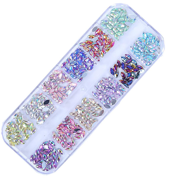 Rhinestones för hantverk, Rhinestones Flat Back för hantverk Nail Art Kläder Skor Väskor Telefonfodral style 9